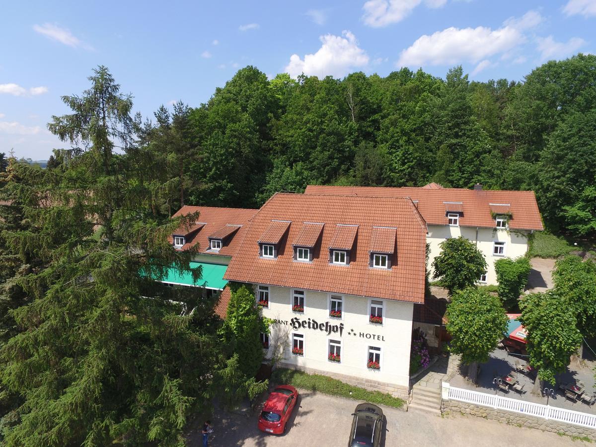 Hôtel Landhaus Heidehof à Dippoldiswalde Extérieur photo