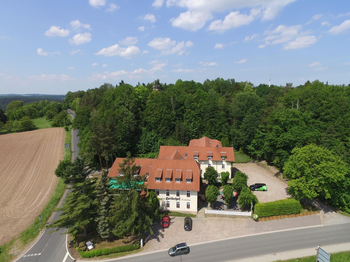 Hôtel Landhaus Heidehof à Dippoldiswalde Extérieur photo